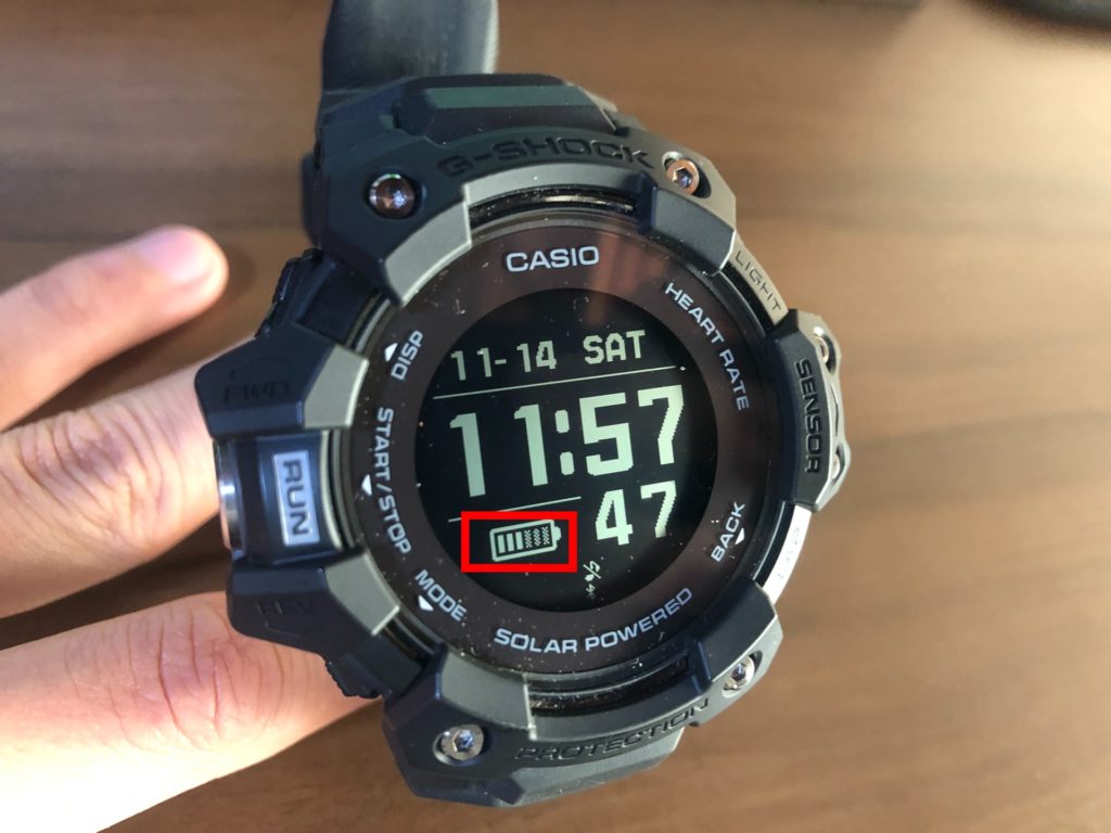 【新品未使用】カシオ 腕時計   G-SHOCK  GBD-H1000-1JR